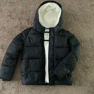 Abercrombie kids puffer jacket cozy